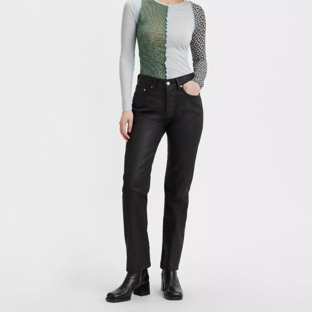 ❗️SALE❗️NWT! Levi's® Premium501® WAX COATED WOMEN'S JEANS 24/32
